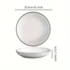 6pcs Ceramic Serving Plate Set