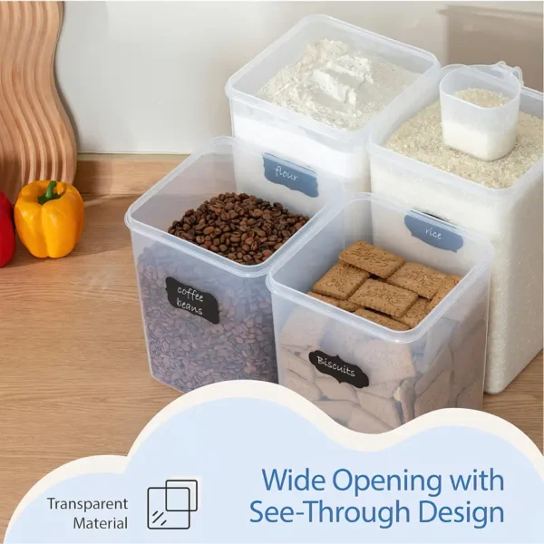 THELiFE 5.2L Airtight Food Storage Jars