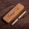 08b11e6c-d3fc-43f5-82b8-48158cb8e81a.webp 1set Wooden Pen + Wooden Gift Box Set
