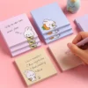 08ddb79ecd63459abaafe6380a8b1ce1-goods-1.webp 4pcs/set Rabbit Self-Adhesive Notebooks 80 Sheets