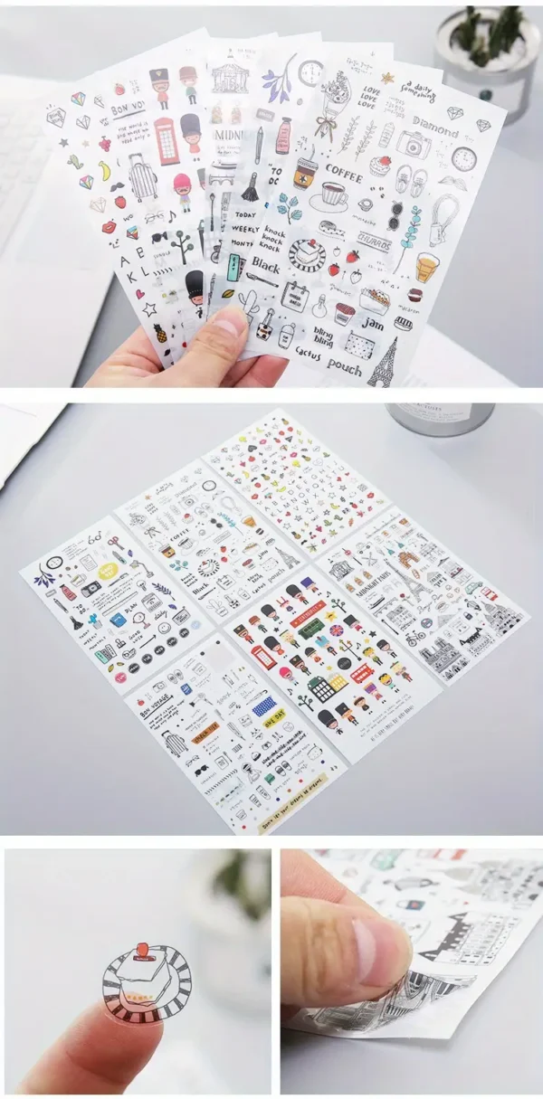 1696678578437-b5c90db773104df189896803a29d3a6d-goods.webp 6pcs Watercolor Sticker Set for Journals & Albums