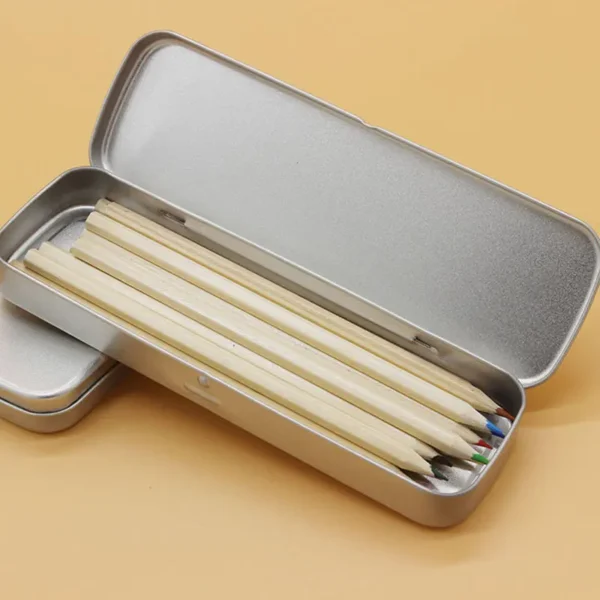 1713239182724-556c6ae422da4a1c8c65f3d999510649-goods.webp 1pc Sleek Metal Pencil Case