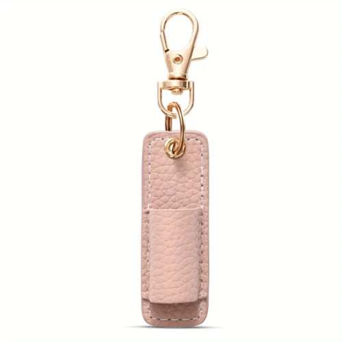 1727020223300-909e53800fe1499588a7ce66959d6904-goods.webp Portable Faux Leather Pen Case with Keychain