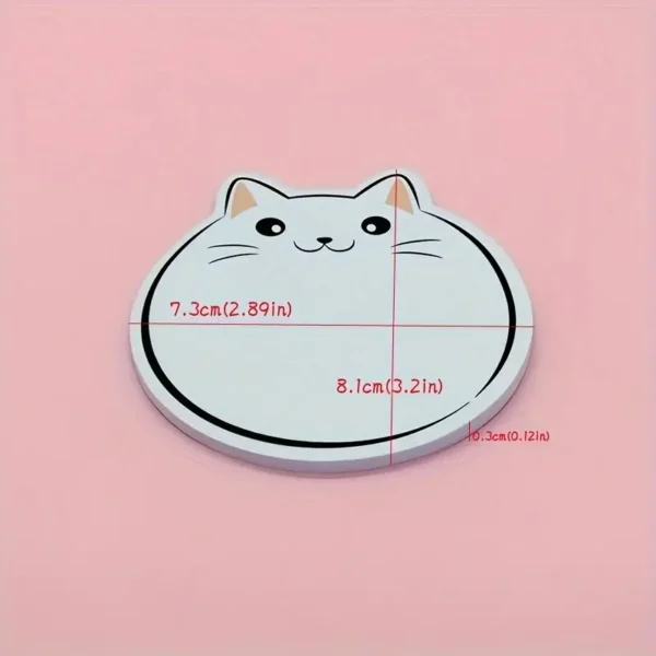 2aae362d-d2eb-4222-80a4-f5836afdfba2.webp 5 Pack Cartoon Kitty Sticky Notes