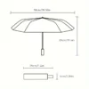 4807d39a-ba21-4b4f-99c7-65870bf6ad6a Automatic Folding Umbrella - Extra Large Sunshade