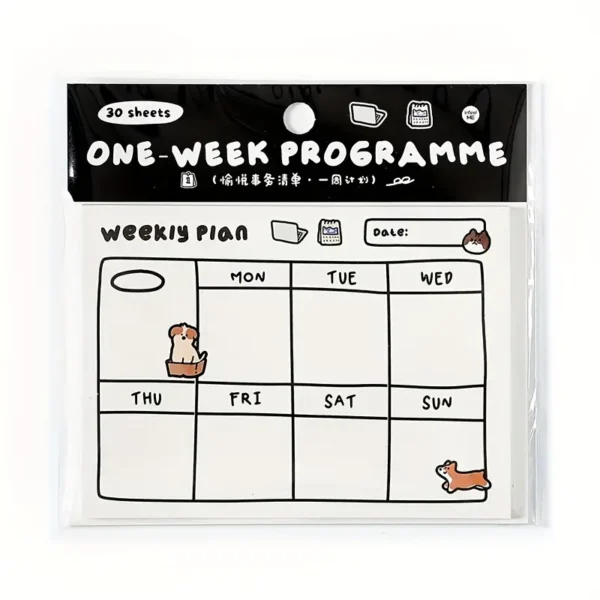 4add9e6f-6a77-4f80-b91d-7ed9845c84c7.webp 30 Sheets of Adorable Weekly Planners