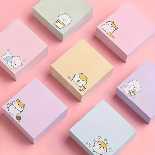 4e97cc9e-a528-4e9f-b407-ceea5f313f82.webp 80pcs/set Cute Cartoon Animal Sticky Notes