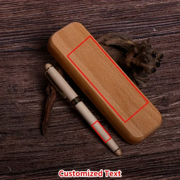 54b4f399-444a-4463-b9e0-87c28619b01d.webp 1set Wooden Pen + Wooden Gift Box Set