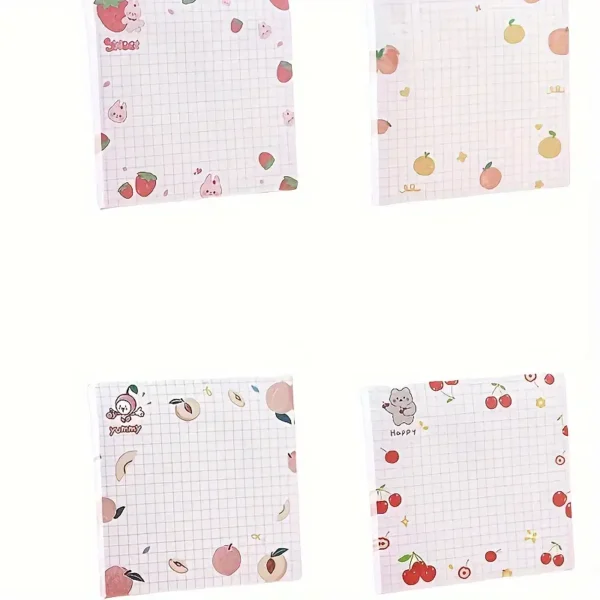 65310e96-dd97-446f-a170-6112a2655c01.webp 4pcs/set Fruit Pattern Sticky Notes