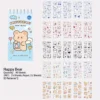 94910f99-082a-4b73-934e-f2dbf70691bb_1000x1000.webp 50 Sheets Cute Cartoon Bear Stickers