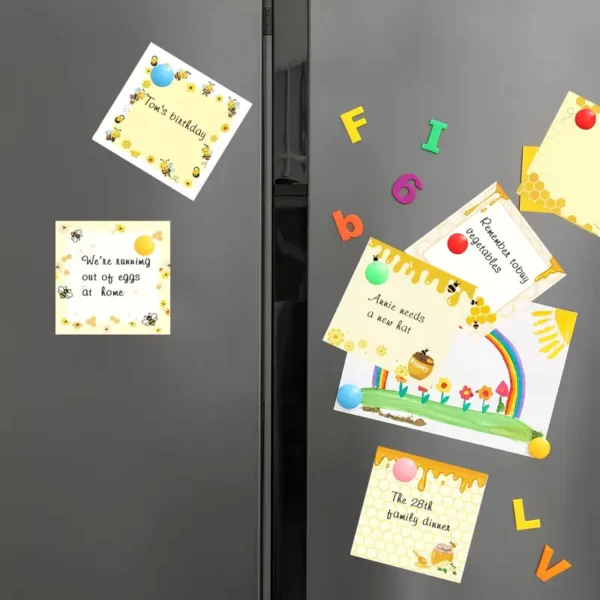9bb51f2d-cfec-434d-9317-58ee92c35eab.webp 9pcs Bee Themed Sticky Note Pads