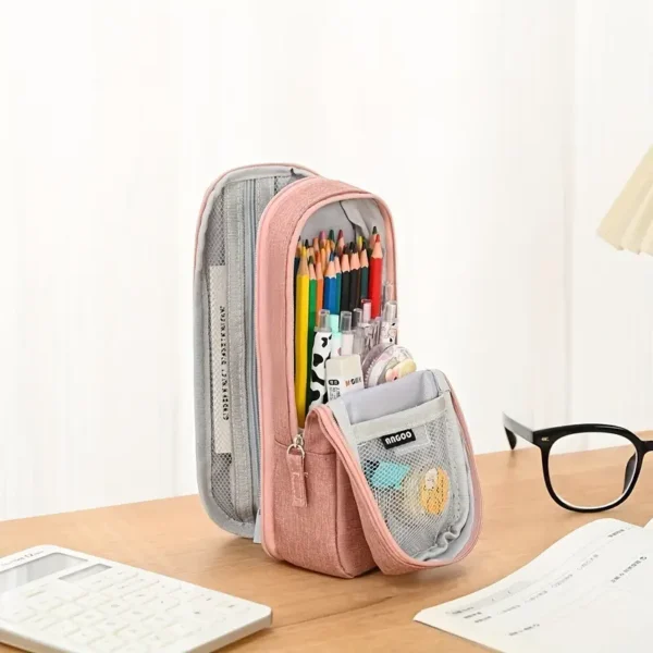 9bd42df9-4dd3-4cc8-b066-e10f96c3969d.webp Random Large Capacity Oxford Cloth Pencil Case