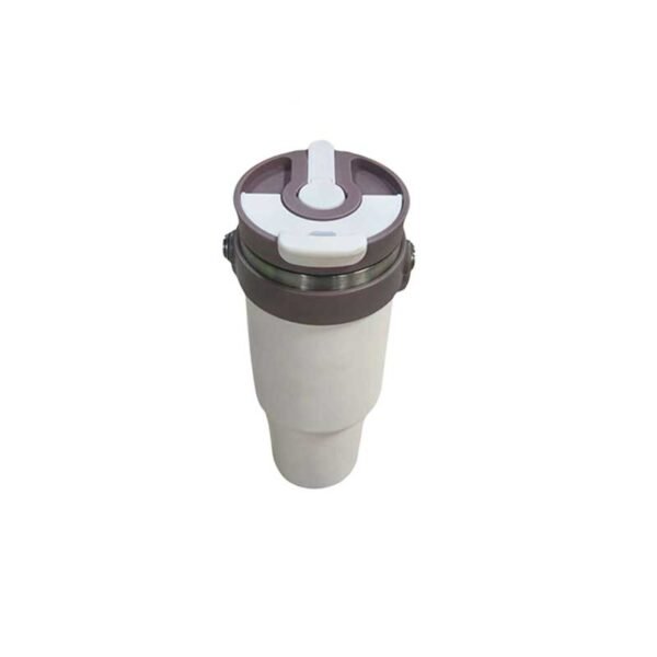 NS13715LBN1 Stainless Steel Thermos Bottle with Straw (Random Colour)