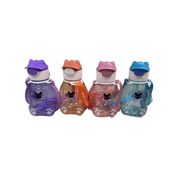 NS13717BL2 Cartoon Figure Transparent Bottle