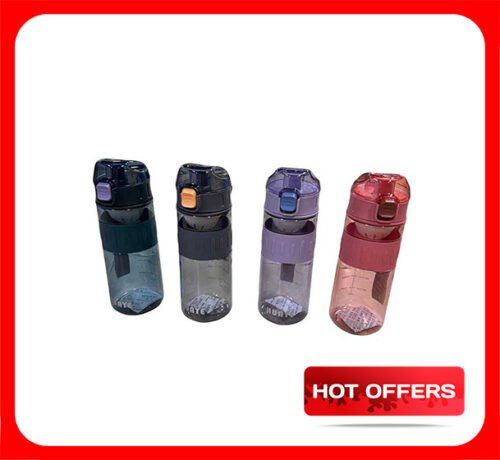 NS1371ON 4pcs Transparent Water Bottle Set