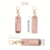 c67bb898-927f-11ef-850f-0a580a69d24a.webp Portable Faux Leather Pen Case with Keychain