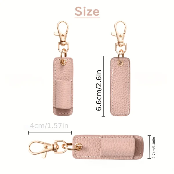 c67bb898-927f-11ef-850f-0a580a69d24a.webp Portable Faux Leather Pen Case with Keychain